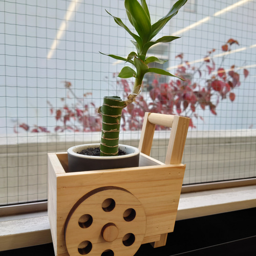 木製台車型プランター ハーバリウム・植物標本 松尾木工所 通販