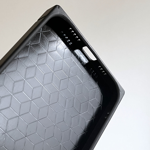 ストローク 水彩 抽象  強化ガラス iPhoneケース mini se pro max plus 10枚目の画像