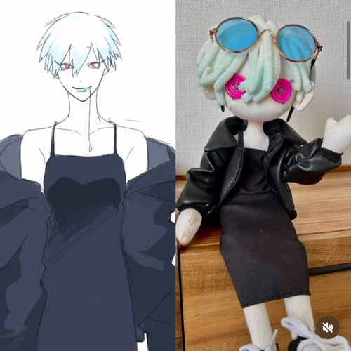 CCDOLL】オリジナルぬいぐるみ 可動式bjd コットンドール ぬいぐるみ