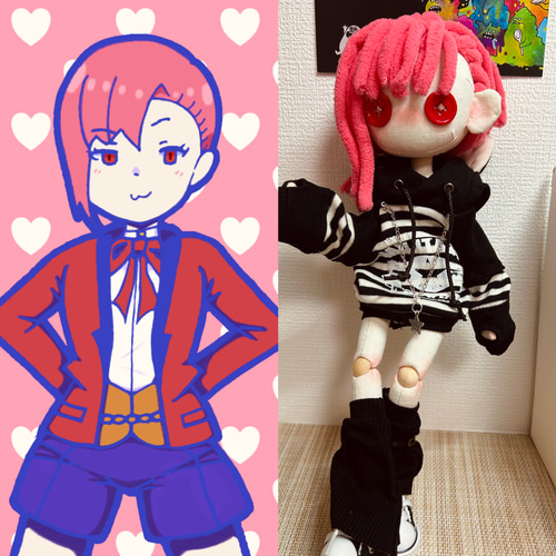CCDOLL】オリジナルぬいぐるみ 可動式bjd コットンドール ぬいぐるみ