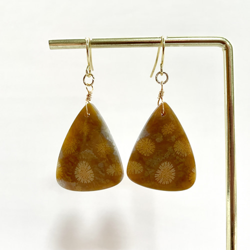 天然石♡もものピアス14kgf 天然石♡もものピアス14kgf cccd7f42ff713f845792dedb6132c2