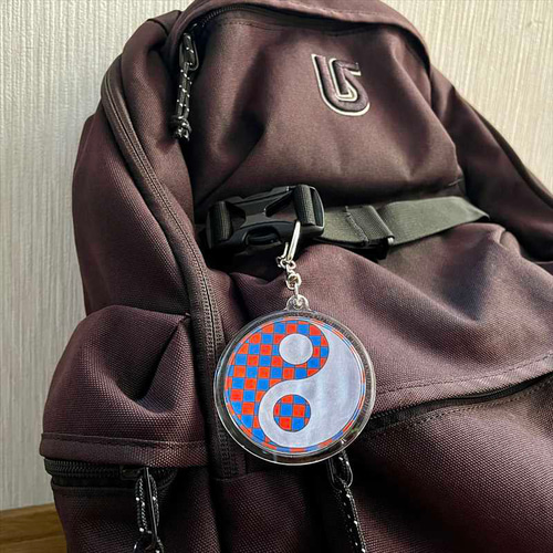 kitatik888太極図キーホルダー』 その他アクセサリー kitatik