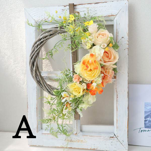 リース　ボリューム　ギフト　インテリア　玄関　新築祝　454