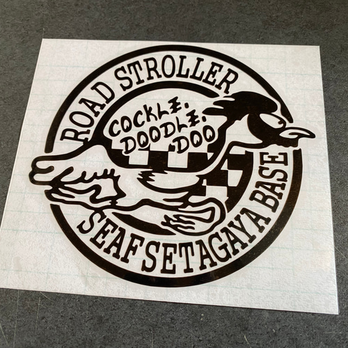 SEAF ロードランナー 004 ステッカー 右向き【カラー選択可