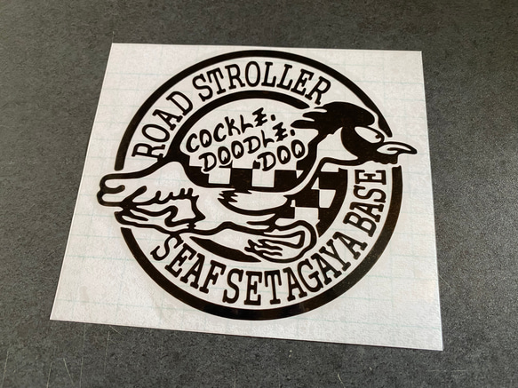 SEAF ロードランナー 004 ステッカー 右向き【カラー選択可】 世田谷