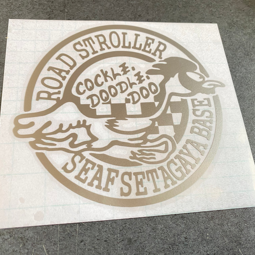 SEAF ロードランナー 004 ステッカー 右向き【カラー選択可】 世田谷