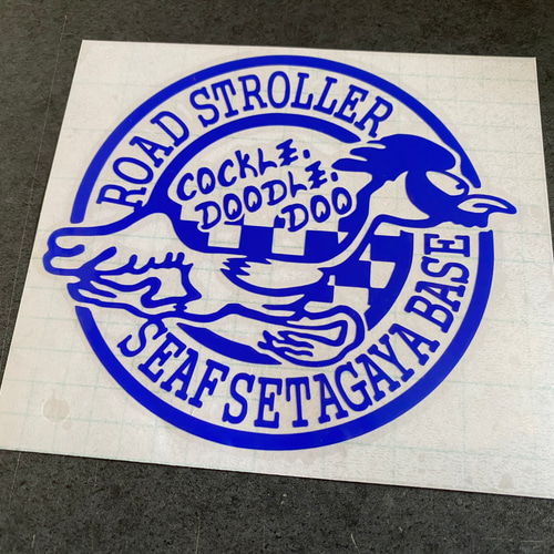 SEAF ロードランナー 004 ステッカー 右向き【カラー選択可】 世田谷