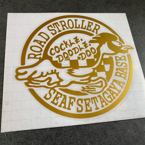 SEAF ロードランナー 004 ステッカー 右向き【カラー選択可