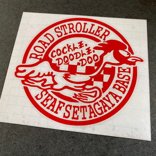 SEAF ロードランナー 004 ステッカー 右向き【カラー選択可】 世田谷