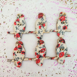 赤（レッド） ボタン のおすすめ人気通販｜Creema(クリーマ) 国内最大