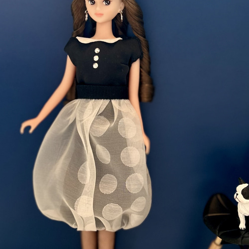 ジェニーちゃんサイズお洋服3点セット【バルーンスカート】 おもちゃ 