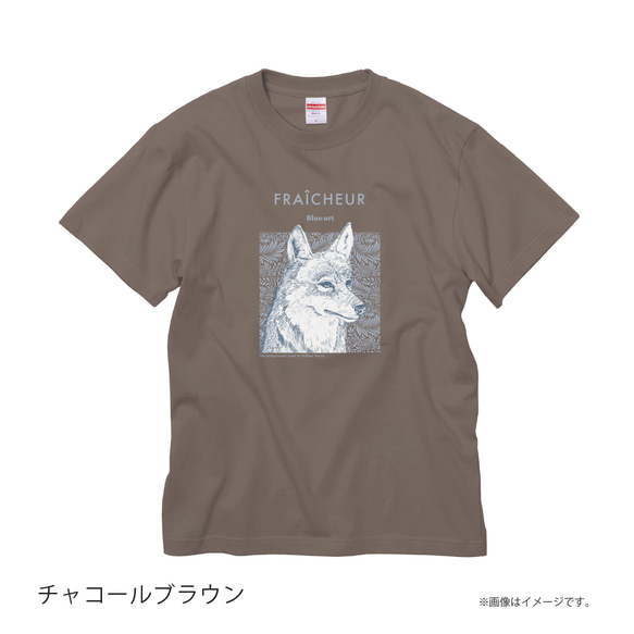 「Wolf」安心のクオリティ/定番コットンTシャツ/送料無料 7枚目の画像