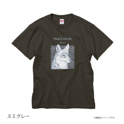 「Wolf」安心のクオリティ/定番コットンTシャツ/送料無料 6枚目の画像