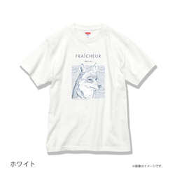 「Wolf」安心のクオリティ/定番コットンTシャツ/送料無料 4枚目の画像