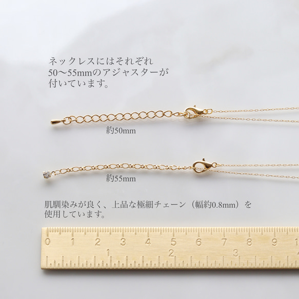 gemstone jewelry クンツァイトのネックレス　 10枚目の画像