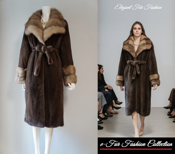 華美になりすぎない上品な雰囲気☆ノーブルな表情毛皮の王様ロシアン