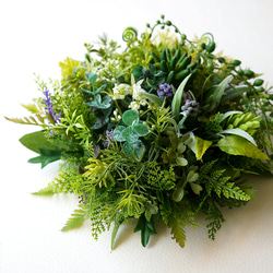 ドーム型グリーンリース 6枚目の画像