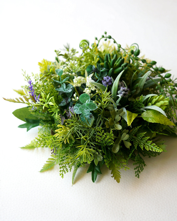 ドーム型グリーンリース 6枚目の画像