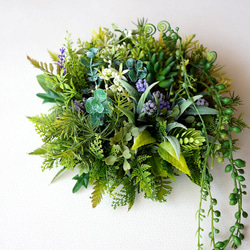 ドーム型グリーンリース 3枚目の画像