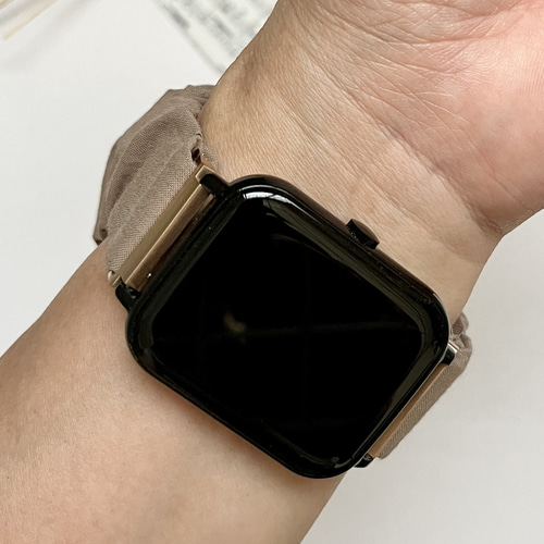 楽ちんシュシュベルト スマートウォッチ シュシュバンド 時計