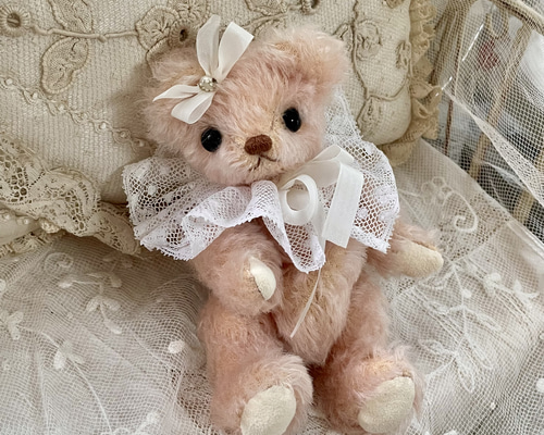 uramo♡リメイク✩⃛Babyくまちゃんのpinkのファンシーバッグ uramo♡リメイク✩⃛Babyくまちゃんのpinkのファンシーバッグ