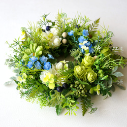 爽やかなグリーンリース 6枚目の画像