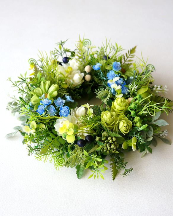 爽やかなグリーンリース 6枚目の画像