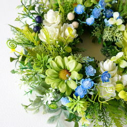 爽やかなグリーンリース 5枚目の画像