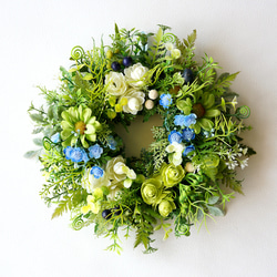 爽やかなグリーンリース 7枚目の画像