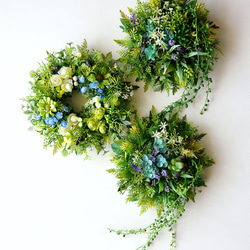 爽やかなグリーンリース 8枚目の画像