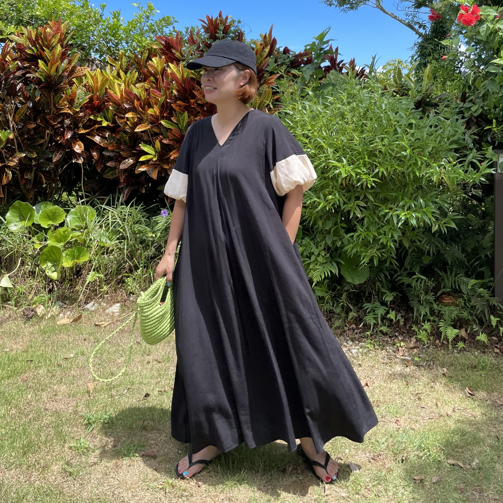 人気の練習着❤️スタンダードにオススメ！五分丈袖ワンピース！露出少なめで細見え