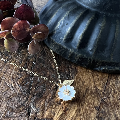 Rosa canina 14kgf necklace ロサ・カニーナのネックレス 約40cm 