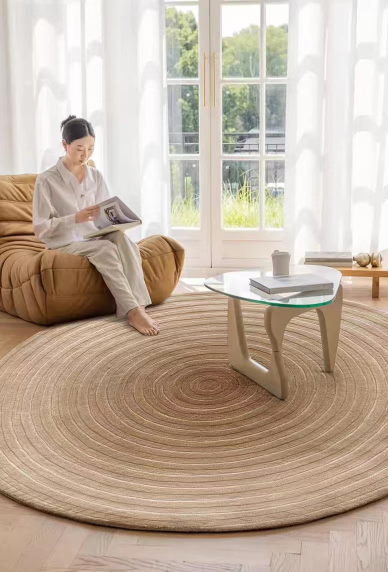 【受注制作】オーダー カーペット 手織りニュージーランドウールカーペット ハンドメイドカシミアウール絨毯 銀河 新居祝い