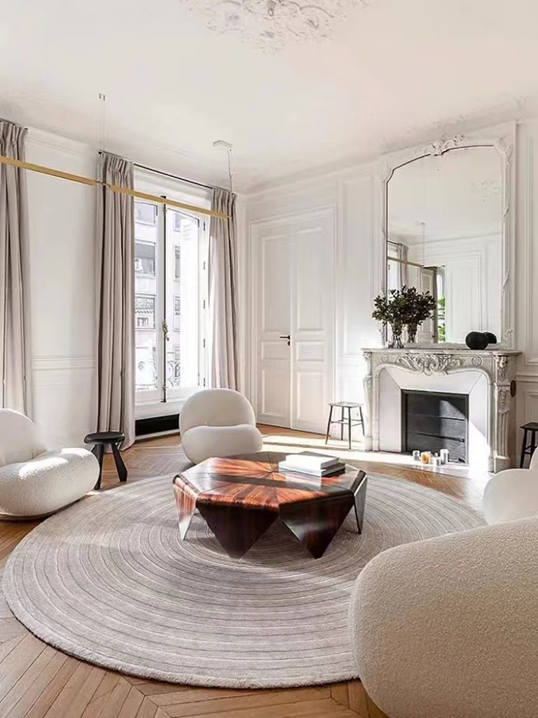 【受注制作】オーダー カーペット 手織りニュージーランドウールカーペット ハンドメイドカシミアウール絨毯 銀河 新居祝い