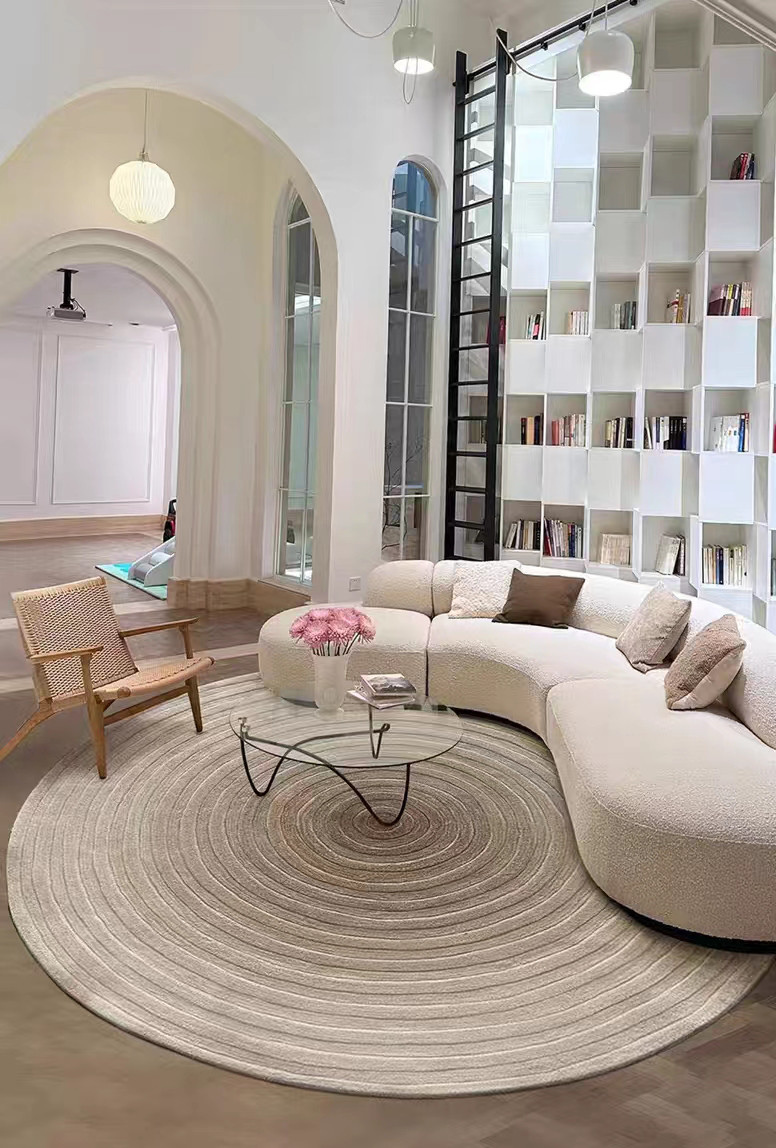 【受注制作】オーダー カーペット 手織りニュージーランドウールカーペット ハンドメイドカシミアウール絨毯 銀河 新居祝い