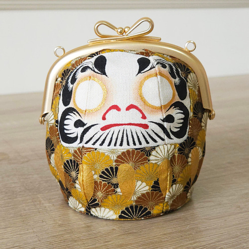 魔術開運✨綺麗なポーチ うさぎ口金まん丸ポーチ(大)「不思議の国のアリスver.」 がま口