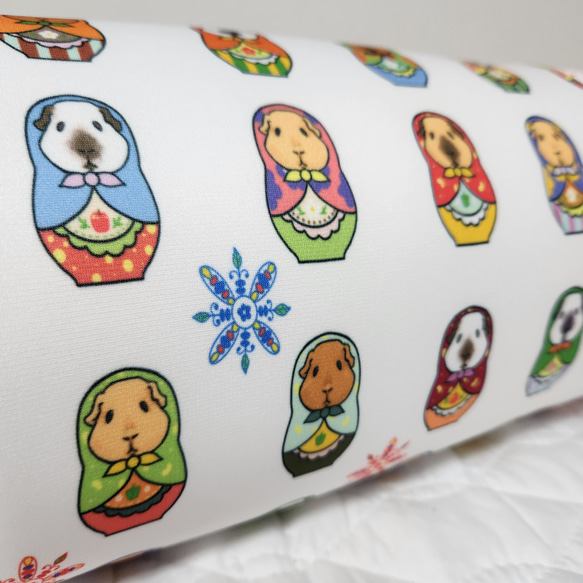 【モルモットンネル】モルリョーシカ柄×レトロ 2枚目の画像