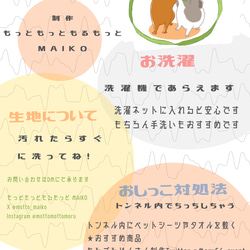 【モルモットンネル】モルリョーシカ柄×レトロ 3枚目の画像