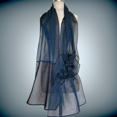 ハンドメイド 着物 豪華金駒×向かい鳳凰×雲取り菊菱】黒留袖ハイネックドレス