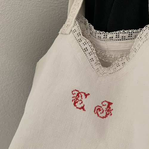 フランスアンティークリメイクバッグ♪ トートバッグ *LULU 通販
