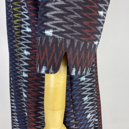 本場伊予絣ゆったり ワンピース ＆バッグのセット ワンピース アトリエ