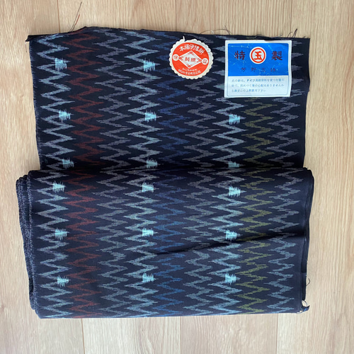 本場伊予絣ゆったり ワンピース ＆バッグのセット ワンピース アトリエ