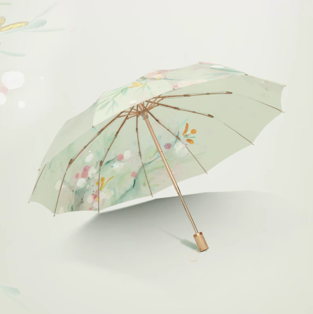 ☀晴雨兼用三つ折り☂軽量傘 ☂日傘 雨傘☂花柄