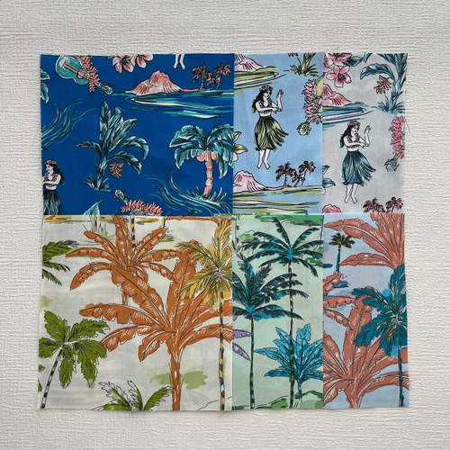 キルトルーフ　ハギレ　手芸　まとめて Easy patchwork using scraps, you can complete three types of
