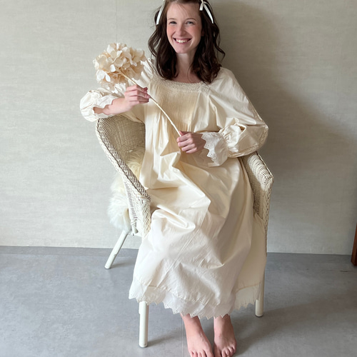 新送0】レースやリボンフリルたっぷりのネグリジェ ルームウェア  