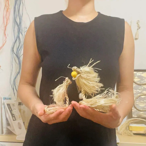 イザナギ（梅）巫女おまもり【送料無料】精麻 守護 龍神 縁起物 神棚