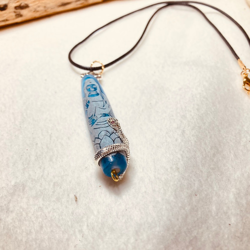 H-N007 あなたをお守りする観音さまの天珠ネックレス ネックレス