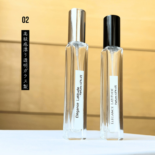 2個セット】 香水瓶 アトマイザー ガラス製 10ml 香水 詰め替え 容器