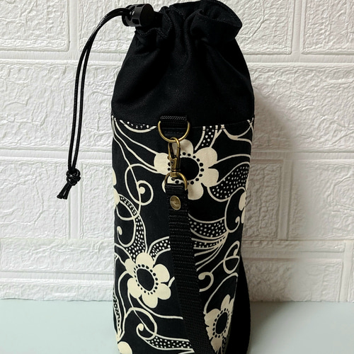 ハンドメイド ペットボトルカバー650ml アルミシートつき 花柄