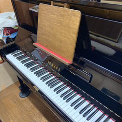 アップライトピアノ用補助譜面台 おきラック For U お買得試作品 楽譜